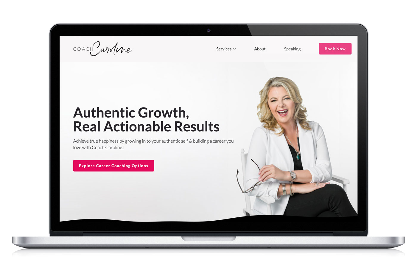 Professional-Career-Coach-Website-Laptop-mockup Professional Career Coach Website Laptop mockup Evergreen Design Studio